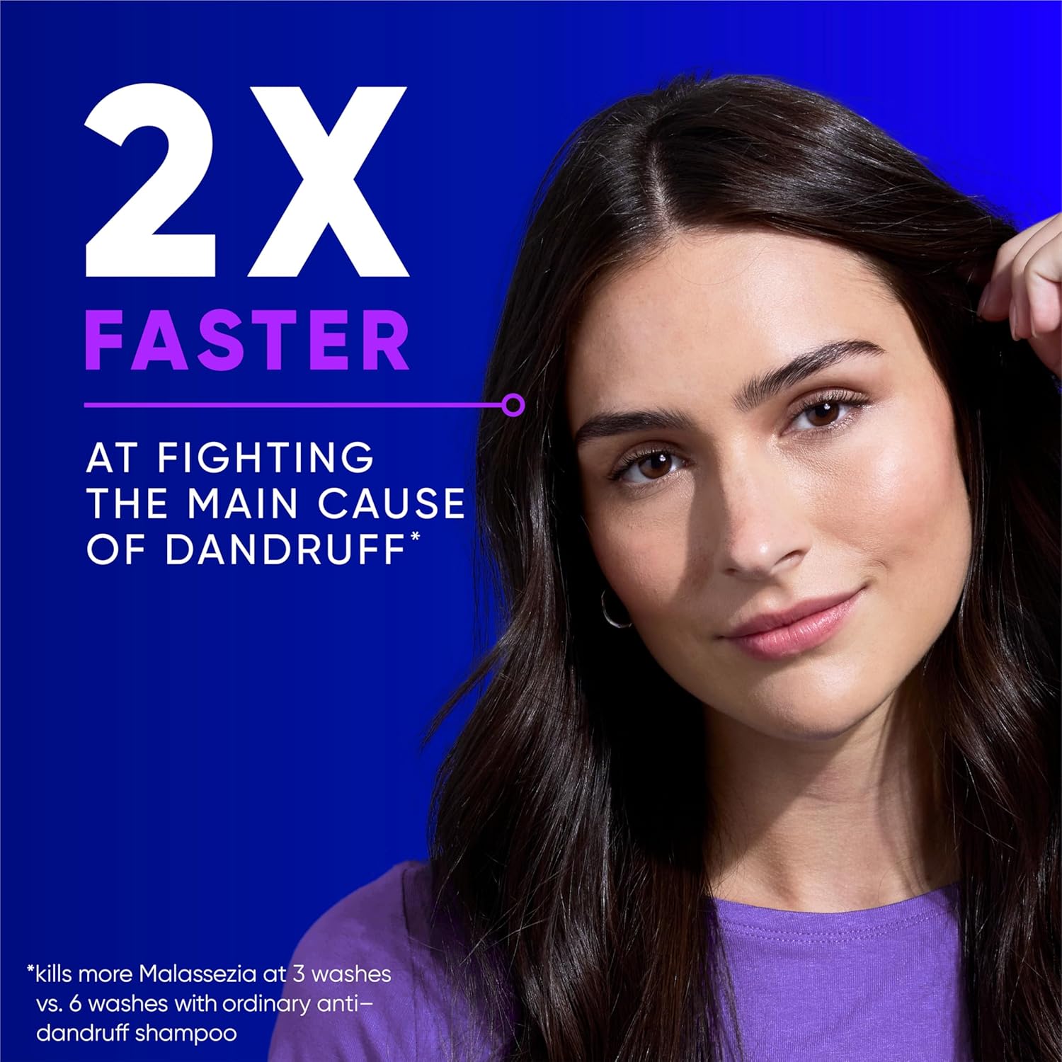 Head & Shoulders Anti-Dandruff Shampoo with 1% Selenium Sulfide, Clinical Strength Advanced Oil Control Twin Pack, Seborrheic Dermatitis Relief, Oily Scalp, 13.5 fl oz Each